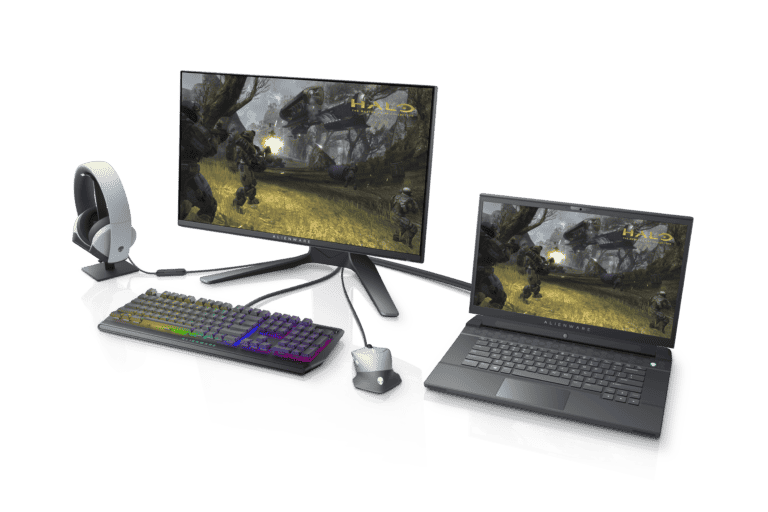 Alienware m15 R3 in Dark Side of the Moon and Halo v1 and Tobii Eye Tracking Ecosystem View https://staging.mkaugaming.com/dell-christmas-gift-ideas/