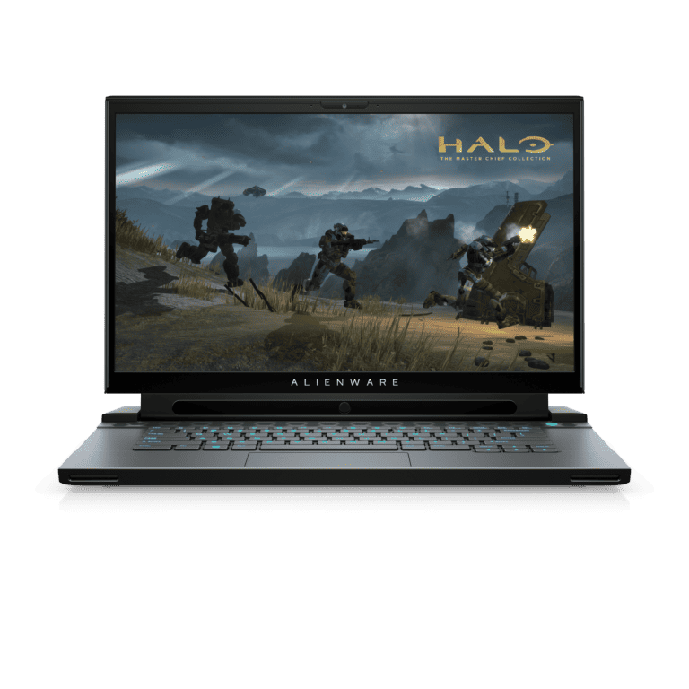 Alienware m15 R3 in Dark Side of the Moon and Halo v2 Alt Front and Tobii Eye Tracking https://staging.mkaugaming.com/dell-christmas-gift-ideas/
