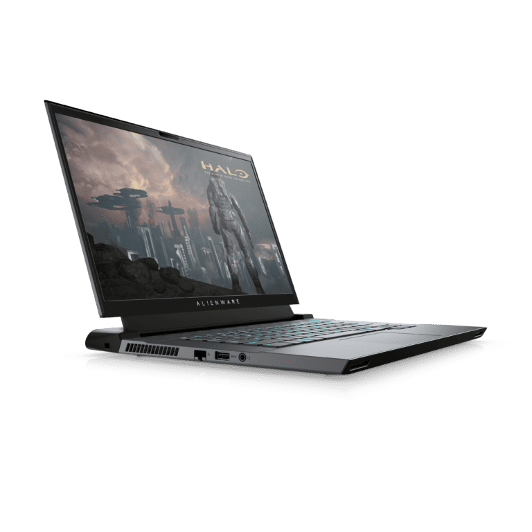 MKAU Gift Guide 2020 162 Alienware m15 R3 in Dark Side of the Moon and Halo v3 Left Side https://staging.mkaugaming.com/christmas-gift-guide-2020/