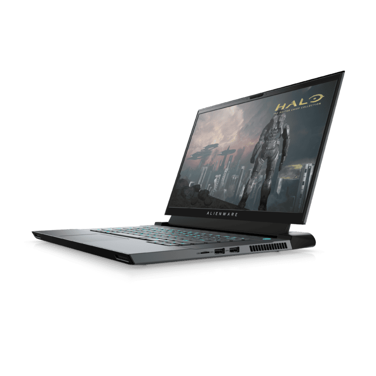 MKAU Gift Guide 2020 160 Alienware m15 R3 in Dark Side of the Moon and Halo v3 Right Side https://staging.mkaugaming.com/christmas-gift-guide-2020/