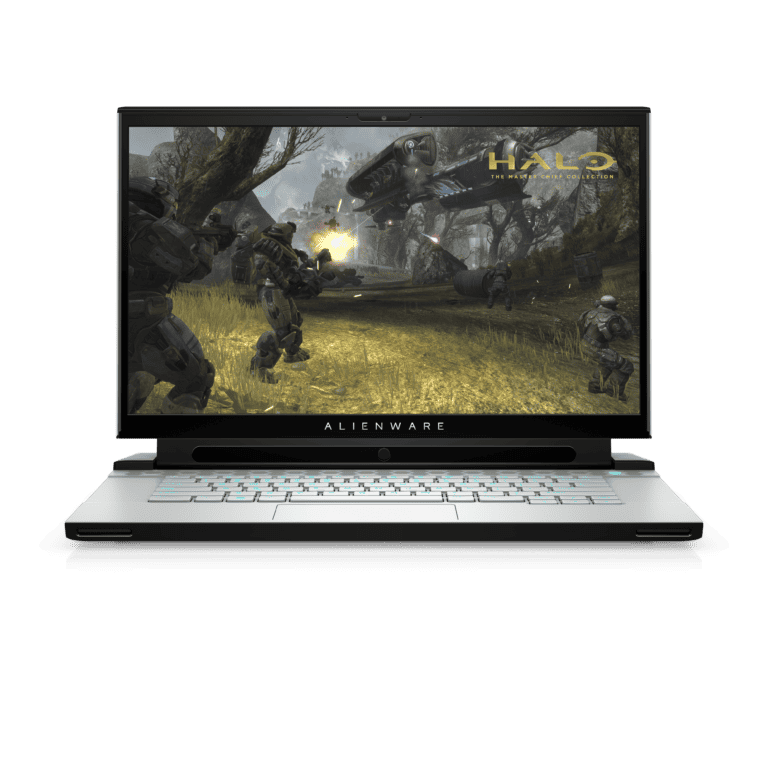 Alienware m15 R3 in Lunar Light and Halo v1 Alt Front and Tobii Eye Tracking https://staging.mkaugaming.com/dell-christmas-gift-ideas/