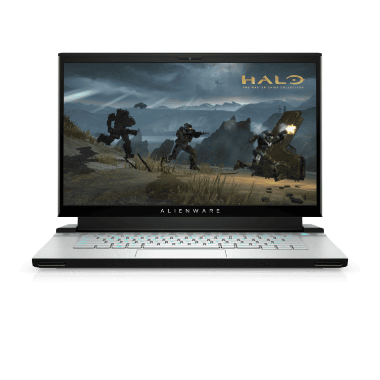MKAU Gift Guide 2020 144 Alienware m15 R3 in Lunar Light and Halo v2 Alt Front https://staging.mkaugaming.com/christmas-gift-guide-2020/