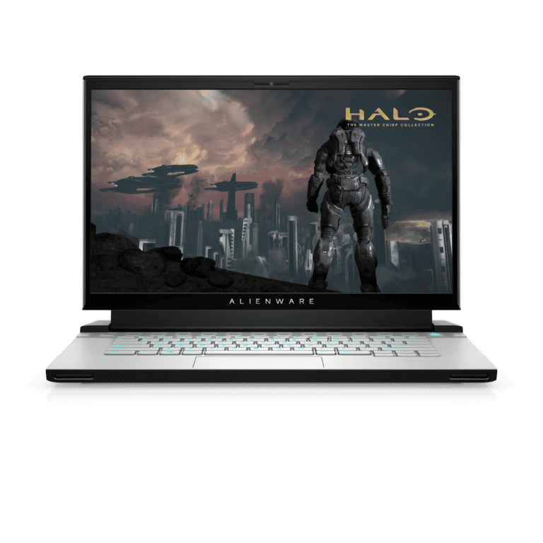 MKAU Gift Guide 2020 136 Alienware m15 R3 in Lunar Light and Halo v3 Alt Front https://staging.mkaugaming.com/christmas-gift-guide-2020/