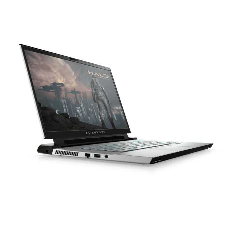 Alienware m15 R3 in Lunar Light and Halo v3 Left Side and Tobii Eye Tracking https://staging.mkaugaming.com/dell-christmas-gift-ideas/