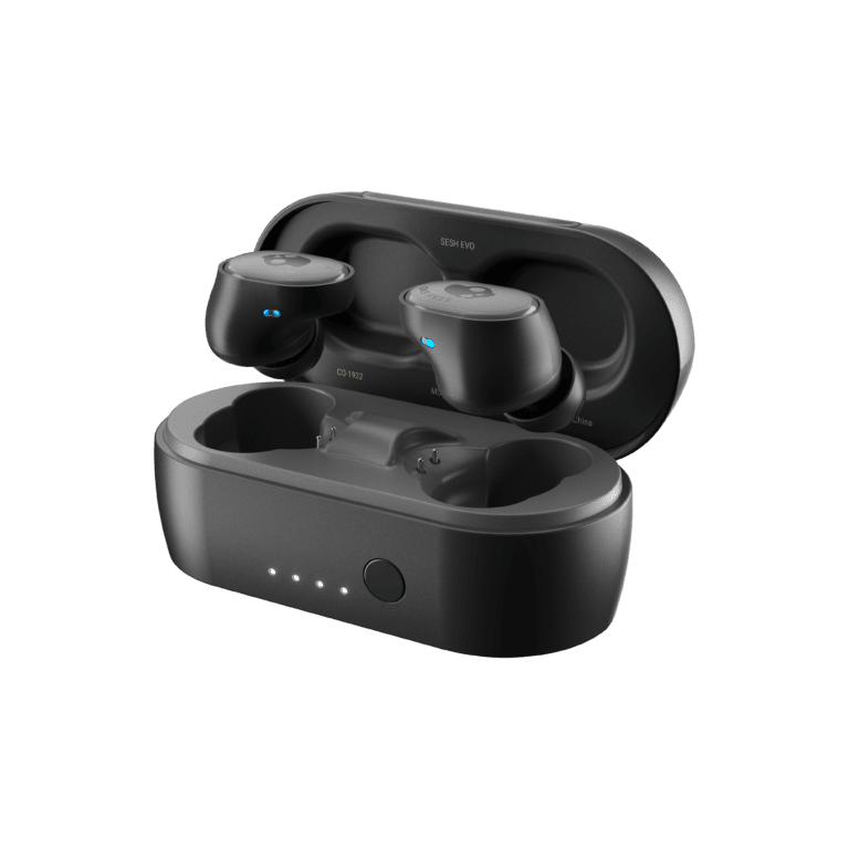 Sesh Evo S2TVW N896 True Black Buds out Case v001 https://staging.mkaugaming.com/christmas-gift-ideas-for-those-tech-obsessed-friends-family-from-skullcandy/