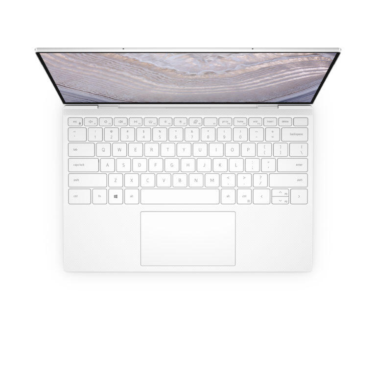 MKAU Gift Guide 2020 50 XPS 13 white keyboard view https://staging.mkaugaming.com/christmas-gift-guide-2020/