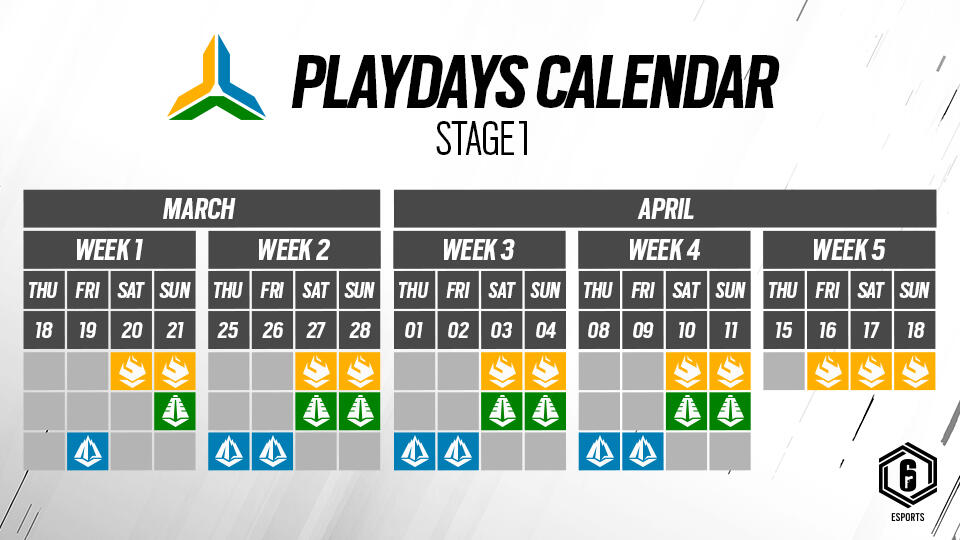 Ubisoft Reveals Its Plans For The Six Invitational 2021 And The 2021 Rainbow Six Esports Season In Each Region 6 R6esports S2021 LATAM Stage1 Calendar 20210221 940PM CET 251022602e7ec49a0b95.35648812 https://staging.mkaugaming.com/ubisoft-reveals-its-plans-for-the-six-invitational-2021-and-the-2021-rainbow-six-esports-season-in-each-region/