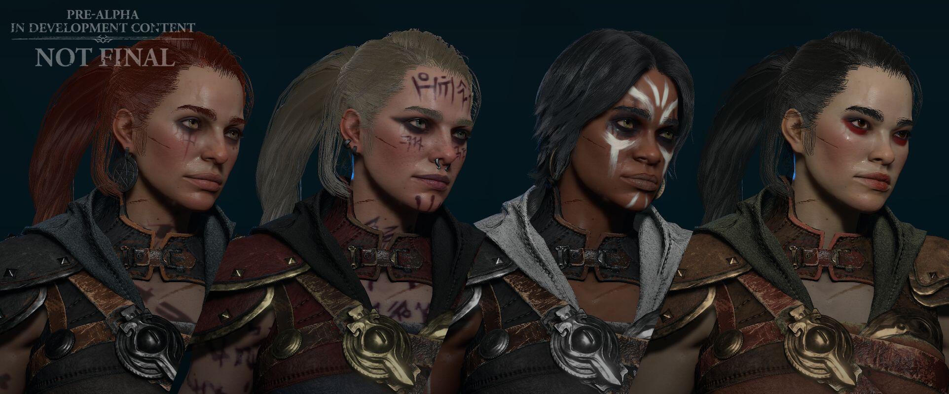 Diablo IV Q2 Development Update Dives Deep Into Character Art 2 Diablo IV Face customisation https://staging.mkaugaming.com/diablo-iv-q2-development-update-dives-deep-into-character-art/