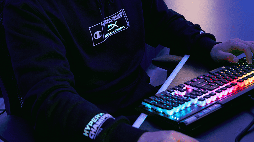 HyperX and Champion Athleticwear Announce Glow In The Dark Apparel Collection 1 HX Champion GLOW tw 5 https://staging.mkaugaming.com/hyperx-and-champion-athleticwear-announce-glow-in-the-dark-apparel-collection/
