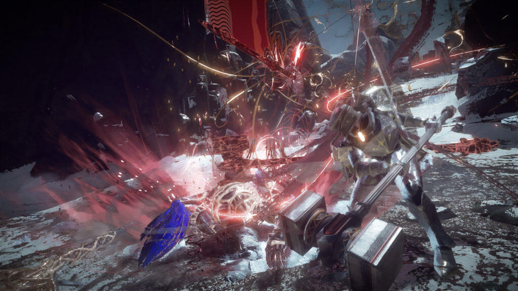 Babylon's Fall Free Playstation Demo Launches On February 25, 2022 2 hammer 01 web PS5 https://staging.mkaugaming.com/babylons-fall-free-playstation-demo-launches-on-february-25-2022/