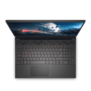 Dell / Alienware Unveil New Gaming Devices Powered by AMD 40 Dell G15 5525 top down Dark Shadow Grey bk coralkb Large https://staging.mkaugaming.com/dell-alienware-unveil-new-gaming-devices-powered-by-amd/