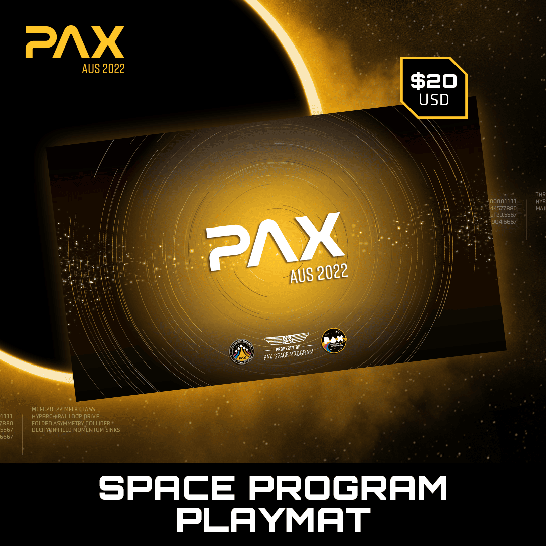 PAX Aus 2022 Merch Is Coming To A Galaxy Near You 5 PAX22 Merch https://staging.mkaugaming.com/pax-aus-2022-merch-is-coming-to-a-galaxy-near-you/