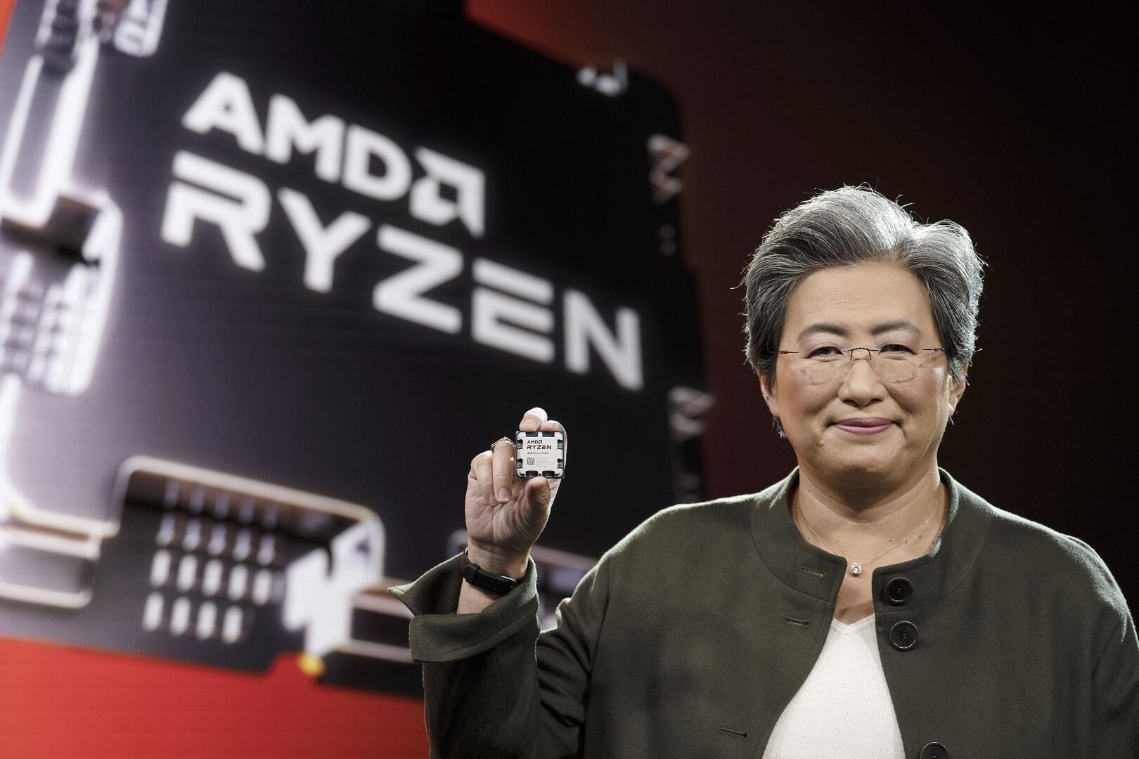 AMD Launches Ryzen 7000 Series Desktop Processors with “Zen 4” Architecture 4 AMD CEO Lisa Su Ryzen 7000 Large https://staging.mkaugaming.com/amd-launches-ryzen-7000-series-desktop-processors-with-zen-4-architecture/