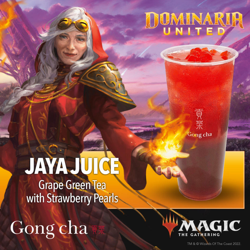 Magic: The Gathering Collabs With Gong Cha For Dominaria United 3 Jaya Hero https://staging.mkaugaming.com/magic-the-gathering-collabs-with-gong-cha-for-dominaria-united/