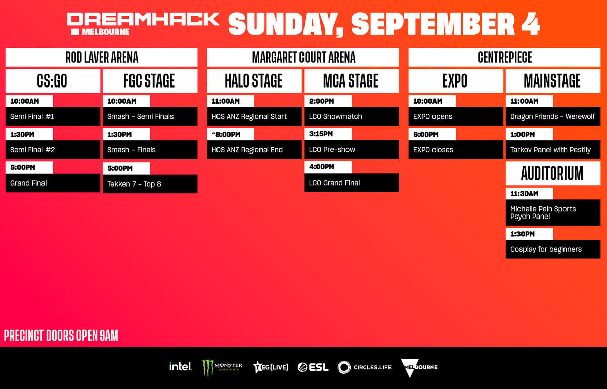 DreamHack Melbourne Announces Full Event Schedule Including Music Festival Nights Featuring DJ Paris Lawrence 2 Sunday Sept 4 https://staging.mkaugaming.com/dreamhack-melbourne-announces-full-event-schedule-including-music-festival-nights-featuring-dj-paris-lawrence/