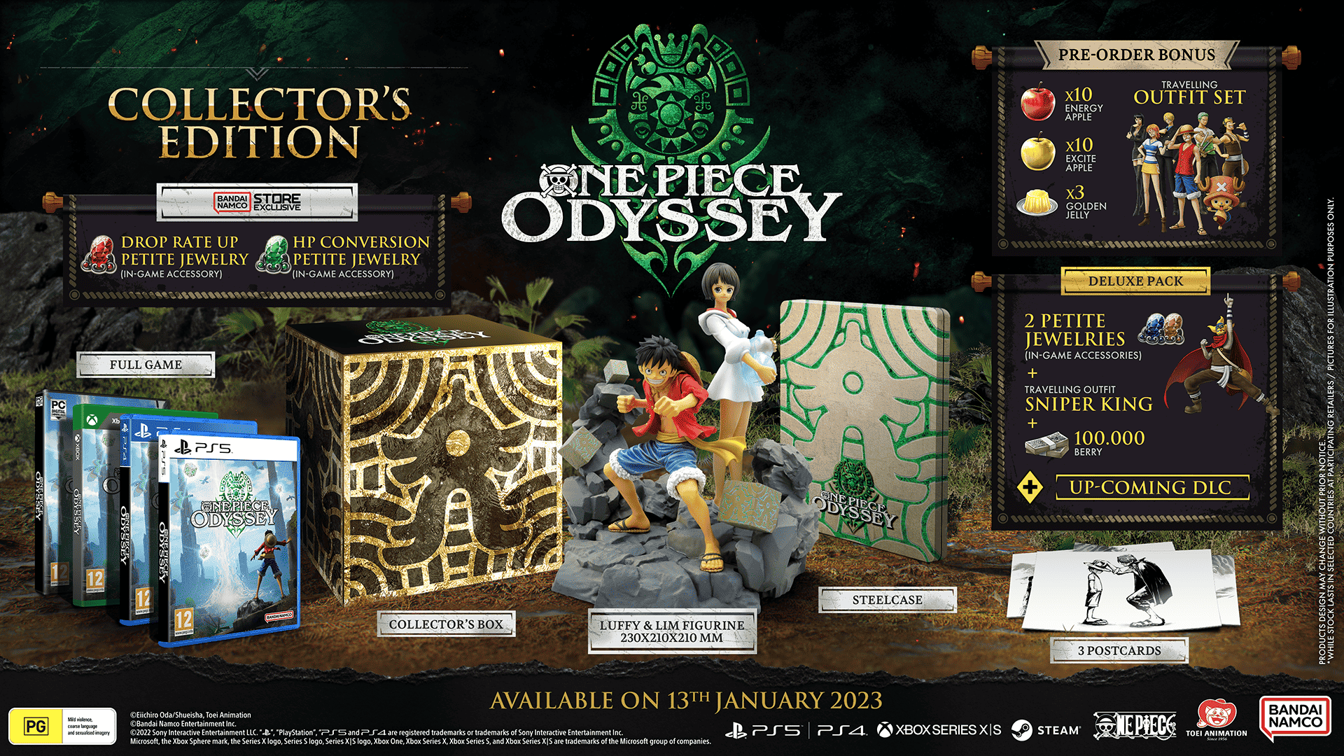 One Piece Odyssey Sets Sail January 13th 2023 - Preorders Are Now Open 2 OPOD BEAUTYSHOTS COLLECTOR ESHOP https://staging.mkaugaming.com/one-piece-odyssey-sets-sail-january-13th-2023-preorders-are-now-open/