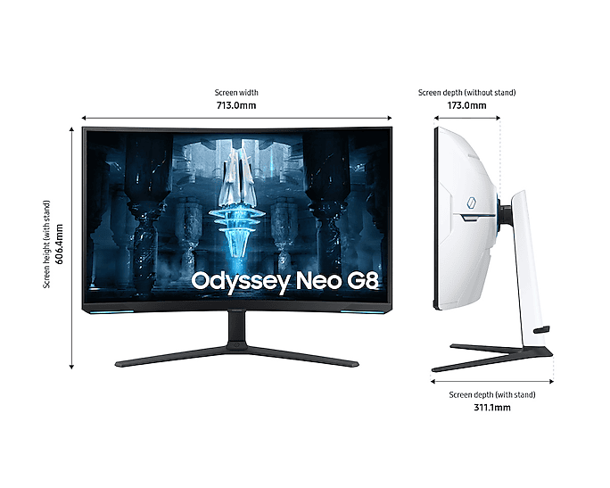 Samsung 32" Odyssey Neo G8 Curved QLED UHD Gaming Monitor - Review 5 ezgif 1 ec129ee32e https://staging.mkaugaming.com/all-review-list/samsung-32-odyssey-neo-g8-curved-qled-uhd-gaming-monitor-review/