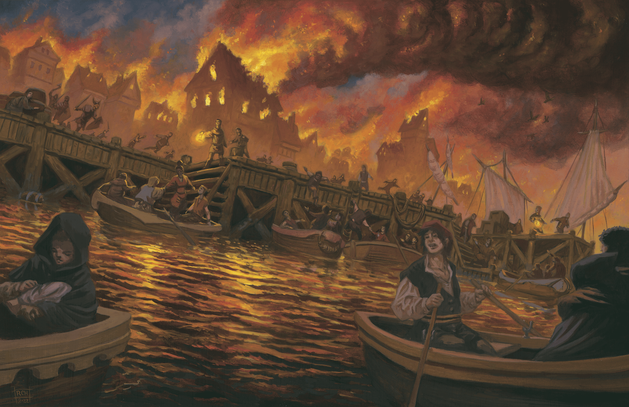 Dungeons & Dragons: Dragonlance – Shadow Of The Dragon Queen & Warriors Of Krynn - First Look 5 Escape from Vogler Art by Ralph Horsley e1667887409305 https://staging.mkaugaming.com/dungeons-dragons-dragonlance-shadow-of-the-dragon-queen-warriors-of-krynn-first-look/