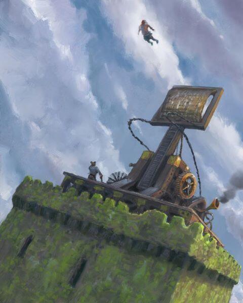 Dungeons & Dragons: Dragonlance – Shadow Of The Dragon Queen & Warriors Of Krynn - First Look 7 Gnomeflinger Art by Bruce Brenneise https://staging.mkaugaming.com/dungeons-dragons-dragonlance-shadow-of-the-dragon-queen-warriors-of-krynn-first-look/