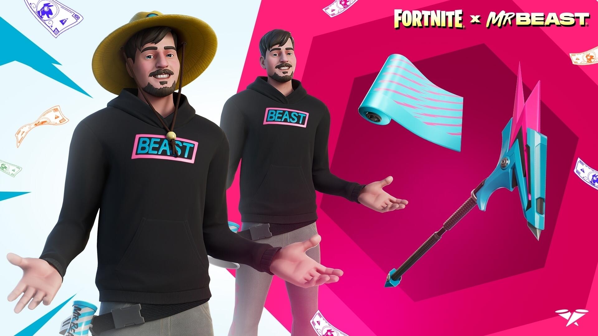 Fortnite Teams Up With YouTube Icon MrBeast For Competition FT. US $1M Prize 1 MrBeast Cosmetic Set https://staging.mkaugaming.com/fortnite-teams-up-with-youtube-icon-mrbeast-for-competition-ft-us-1m-prize/