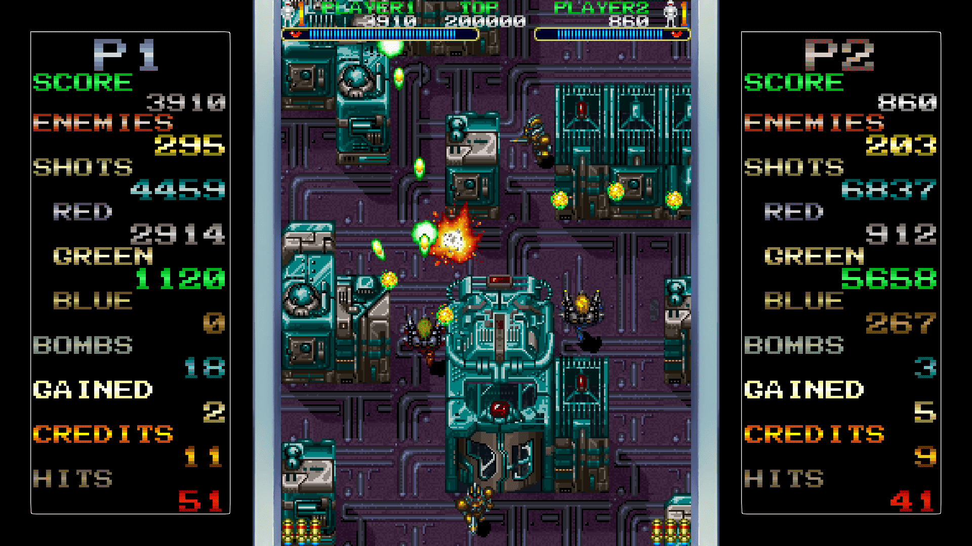 Toaplan Arcade Shoot 'Em Up Collection Vol 1 - Review 9 Out Zone screenshot 9 https://staging.mkaugaming.com/all-review-list/toaplan-arcade-shoot-em-up-collection-vol-1-review/
