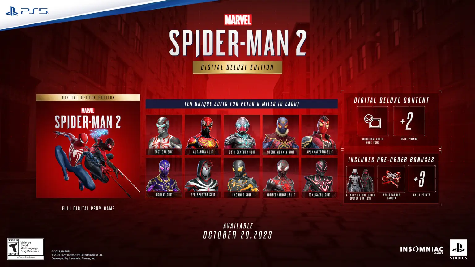 Marvel’s Spider-Man 2 Arrives Only on PS5 October 20, Collector’s & Digital Deluxe Editions Detailed 3 9eba773c5668633d58ecf5293d22f7ab1aae737a https://staging.mkaugaming.com/marvels-spider-man-2-arrives-only-on-ps5-october-20-collectors-digital-deluxe-editions-detailed/