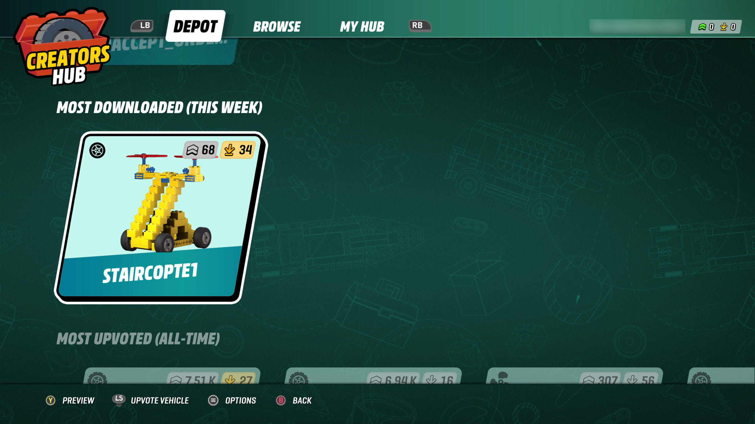 LEGO 2K Drive Depot scaled https://staging.mkaugaming.com/lego-2k-drive-adds-vehicle-creation-sharing-with-the-creators-hub/