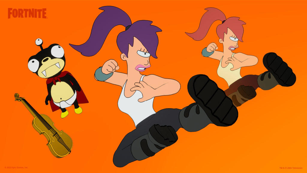 Futurama’s Bender, Fry, & Leela Outfits Arrive On The Fortnite Battle Royale Island 4 Turanga Leela Outfit and Accessories https://staging.mkaugaming.com/futuramas-bender-fry-leela-outfits-arrive-on-the-fortnite-battle-royale-island/