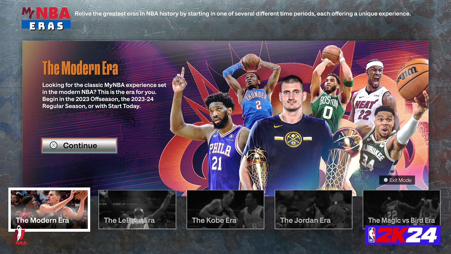 NBA 2K24 Introduces New Updates To MyNBA & The W For PlayStation 5 & Xbox Series X|S Consoles 5 NBA 2K24 MyNBA Eras https://staging.mkaugaming.com/nba-2k24-introduces-new-updates-to-mynba-the-w-for-playstation-5-xbox-series-xs-consoles/