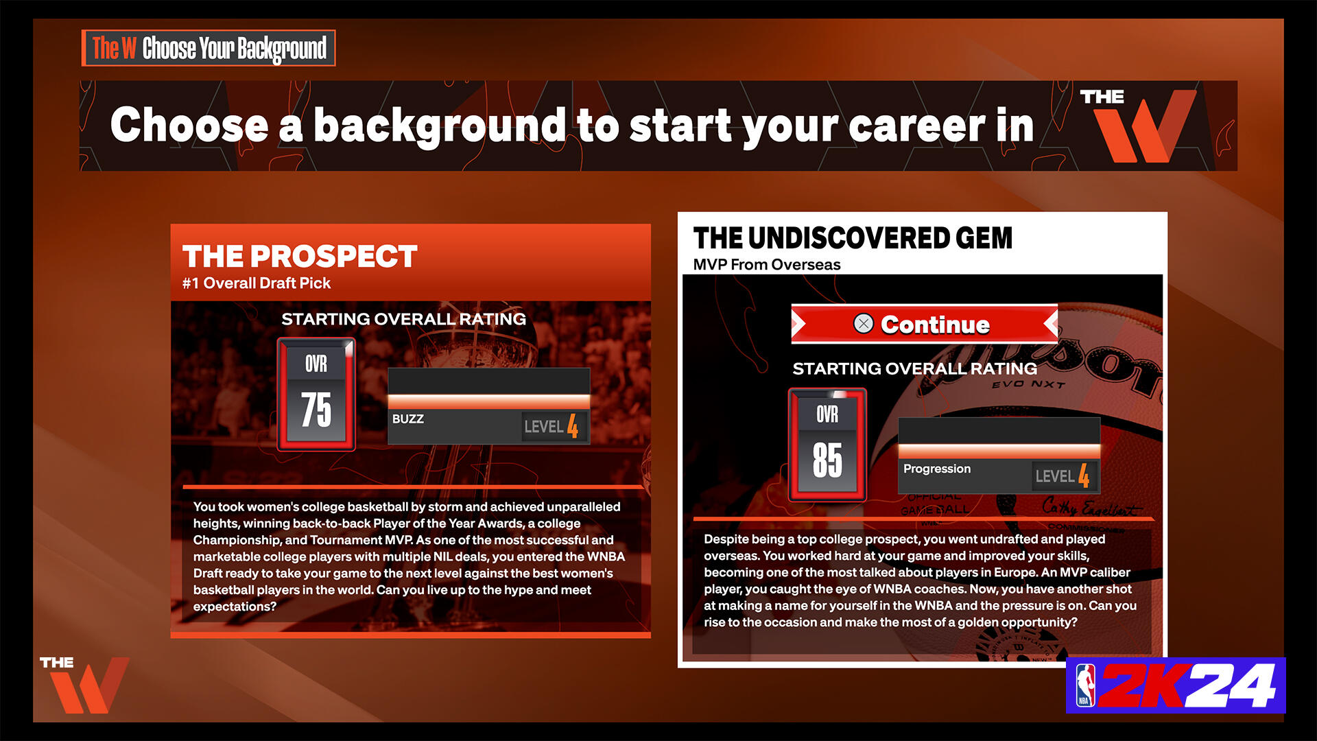 NBA 2K24 Introduces New Updates To MyNBA & The W For PlayStation 5 & Xbox Series X|S Consoles 3 NBA 2K24 The W Screenshot Pick Your Path https://staging.mkaugaming.com/nba-2k24-introduces-new-updates-to-mynba-the-w-for-playstation-5-xbox-series-xs-consoles/