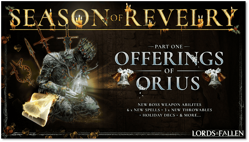 Lords Of The Fallen - Season Of Revelry Brings New Quests, Armour, Weapons & Snowball Fights 3 gegaegaeg https://staging.mkaugaming.com/lords-of-the-fallen-season-of-revelry-brings-new-quests-armour-weapons-snowball-fights/