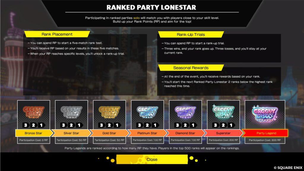 SQUARE ENIX Announces New FOAMSTARS Season 2 "GROOVY DISCO" Starts March 9 5 FOAMSTARS S2 GD Ranks png jpgcopy https://staging.mkaugaming.com/square-enix-announces-new-foamstars-season-2-groovy-disco-starts-march-9/