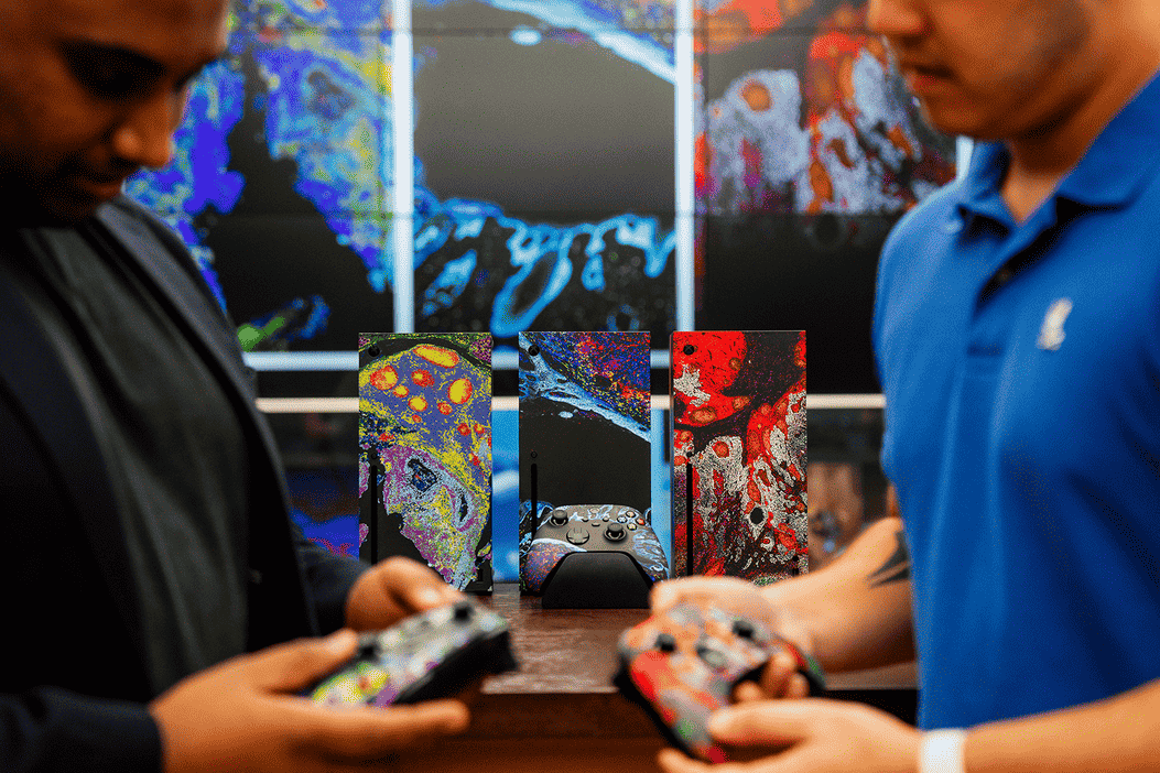 Xbox ANZ & Cure Cancer Unveil Custom Xbox Series X Consoles Inspired By Groundbreaking Cancer Research 1 2024 04 10 00013 https://staging.mkaugaming.com/xbox-anz-cure-cancer-unveil-custom-xbox-series-x-consoles-inspired-by-groundbreaking-cancer-research/
