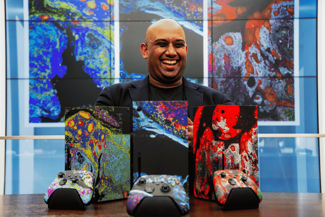 Xbox ANZ & Cure Cancer Unveil Custom Xbox Series X Consoles Inspired By Groundbreaking Cancer Research 2 2024 04 10 00014 https://staging.mkaugaming.com/xbox-anz-cure-cancer-unveil-custom-xbox-series-x-consoles-inspired-by-groundbreaking-cancer-research/
