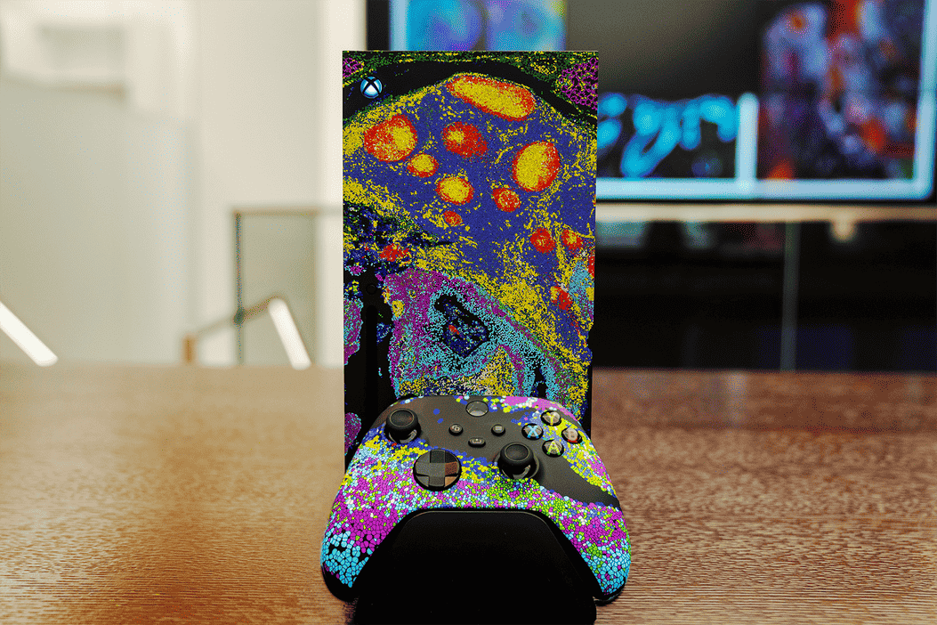 Xbox ANZ & Cure Cancer Unveil Custom Xbox Series X Consoles Inspired By Groundbreaking Cancer Research 4 2024 04 10 00015 https://staging.mkaugaming.com/xbox-anz-cure-cancer-unveil-custom-xbox-series-x-consoles-inspired-by-groundbreaking-cancer-research/