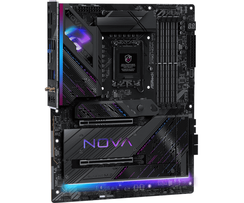ASROCK Phantom Gaming Z790 Nova WiFi Motherboard (Hardware) - Review 5 Z790 Nova WiFiL5 https://staging.mkaugaming.com/all-review-list/asrock-phantom-gaming-z790-nova-wifi-motherboard-hardware-review/