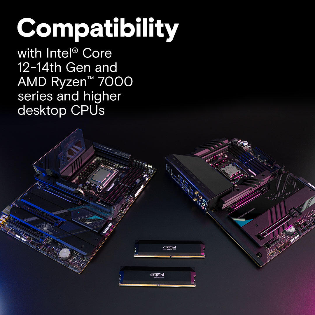 Crucial Pro Overclocking 32GB Kit DDR5-6000 Memory (Hardware) - Review 4 crucial DDR5ProOC GalleryImages EN black 4 https://staging.mkaugaming.com/all-review-list/crucial-pro-overclocking-32gb-kit-ddr5-6000-memory-hardware-review/