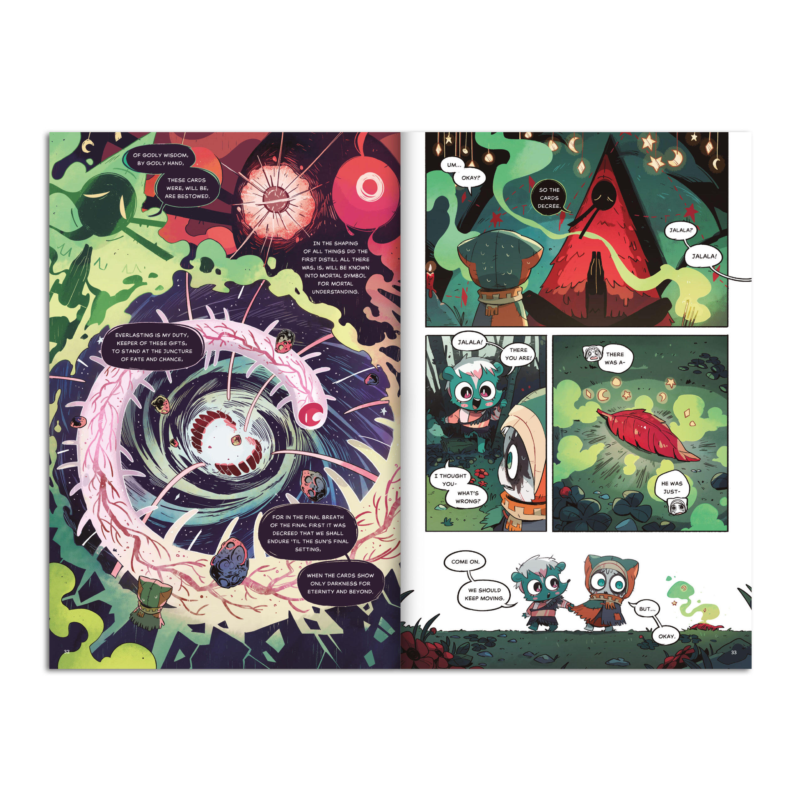Cult of the Lamb: Pilgrim, A Cursed New Physical Comic Book Based On The Hit Indie Cult Sim - Available To Order Now 2 Cult of the Lamb Pilgrim Book Deluxe Spread 2 scaled https://staging.mkaugaming.com/cult-of-the-lamb-pilgrim-a-cursed-new-physical-comic-book-based-on-the-hit-indie-cult-sim-available-to-order-now/