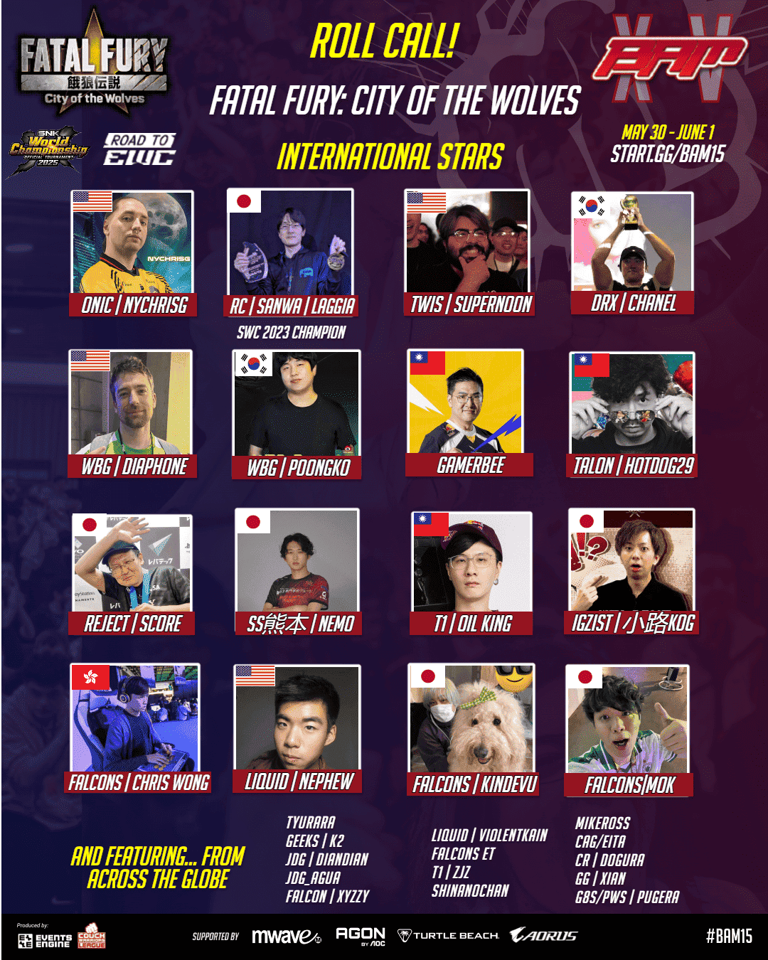BAM, Australia's Global Fighting Game Major, Reaches 15th Anniversary This Weekend 2 BAM FFCOTW https://staging.mkaugaming.com/bam-australias-global-fighting-game-major-reaches-15th-anniversary-this-weekend/