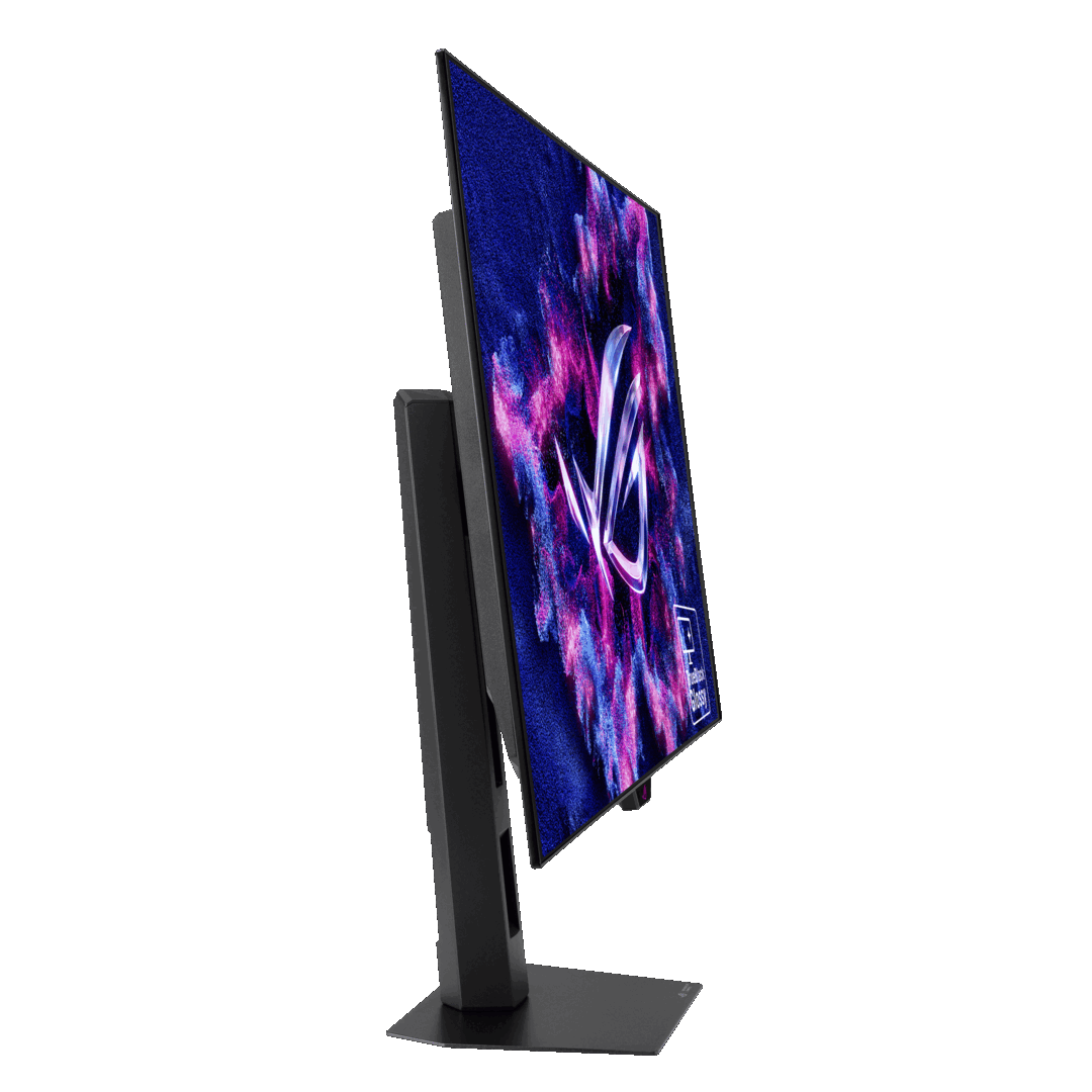 ASUS Republic of Gamers Announces Strix OLED XG32U Series 3 XG32UCWMG and XG32UCWG side logo https://staging.mkaugaming.com/asus-republic-of-gamers-announces-strix-oled-xg32u-series/