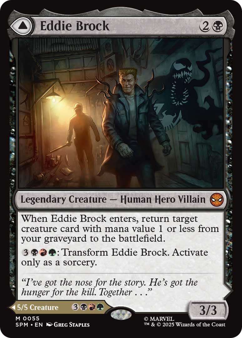 Magic: The Gathering - Marvel’s Spider-Man Debuts at PAX West 3 Eddie Brock EN HRR https://staging.mkaugaming.com/magic-the-gathering-marvels-spider-man-debuts-at-pax-west/