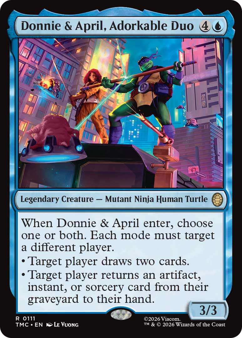 Magic: The Gathering Teenage Mutant Ninja Turtles Unveiled at New York Comic Con 5 Donnie April Adorkable Duo EN HRR https://staging.mkaugaming.com/magic-the-gathering-teenage-mutant-ninja-turtles-unveiled-at-new-york-comic-con/