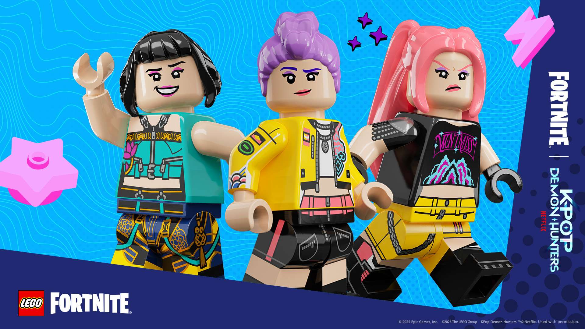 Squad Up and Slay - KPop Demon Hunters Arrives In Fortnite 2 LEGO Fortnite KPop Demon Hunters Minifigs https://staging.mkaugaming.com/squad-up-and-slay-kpop-demon-hunters-arrives-in-fortnite/
