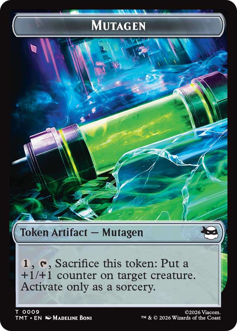 Magic: The Gathering Teenage Mutant Ninja Turtles Unveiled at New York Comic Con 8 Mutagen Token 1 EN HRR https://staging.mkaugaming.com/magic-the-gathering-teenage-mutant-ninja-turtles-unveiled-at-new-york-comic-con/