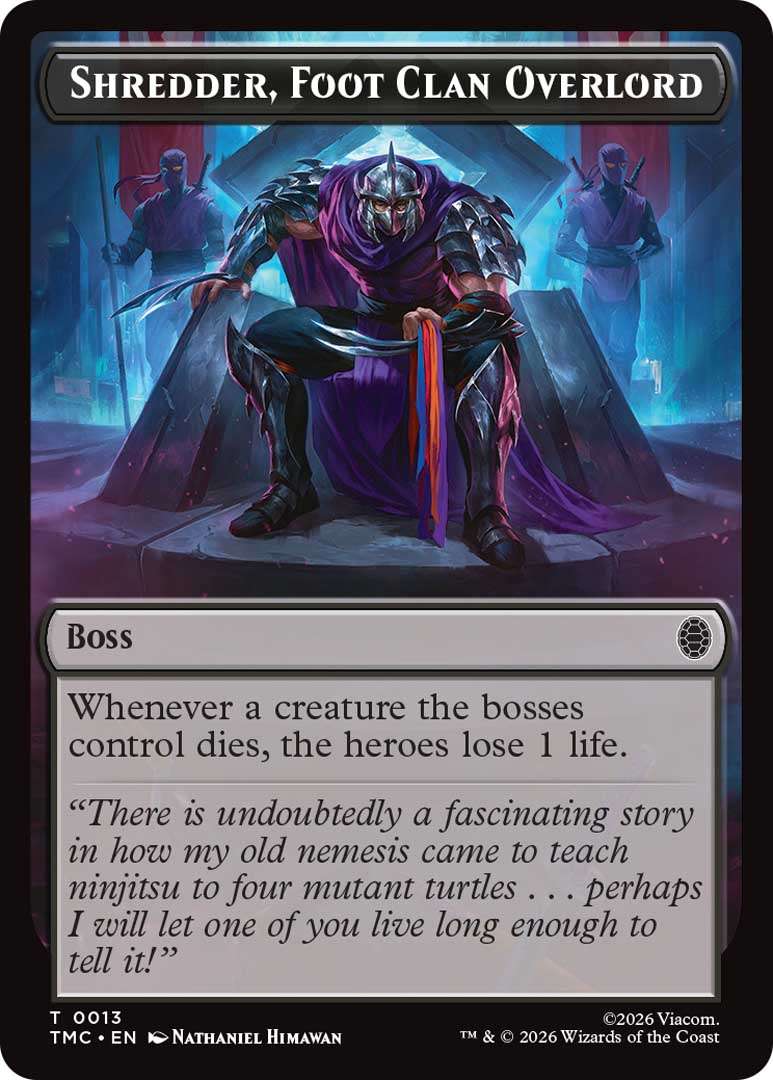 Magic: The Gathering Teenage Mutant Ninja Turtles Unveiled at New York Comic Con 9 Shredder Foot Clan Overlord EN HRR https://staging.mkaugaming.com/magic-the-gathering-teenage-mutant-ninja-turtles-unveiled-at-new-york-comic-con/