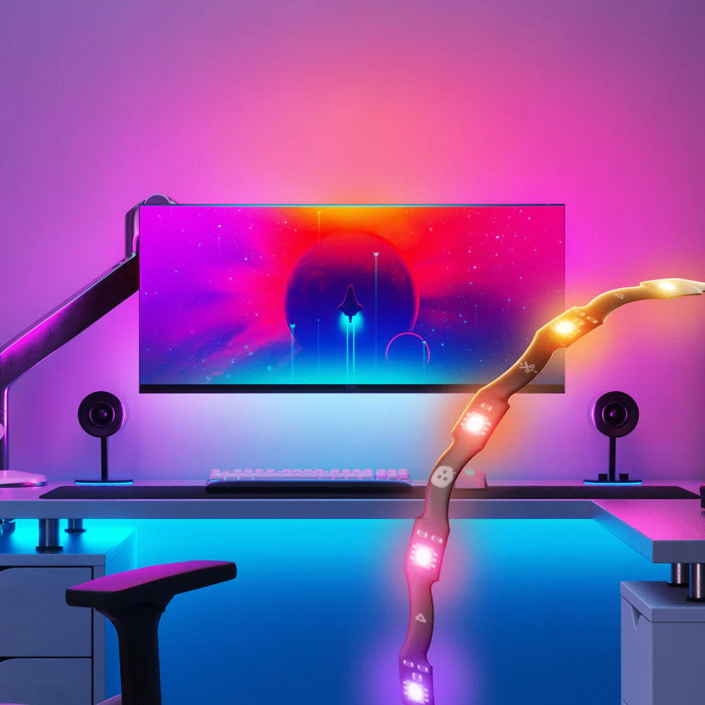 Nanoleaf PC Screen Mirror Lightstrip (Hardware) - Review 5 PC Screen Mirror LS Hero https://staging.mkaugaming.com/all-review-list/nanoleaf-pc-screen-mirror-lightstrip-hardware-review/