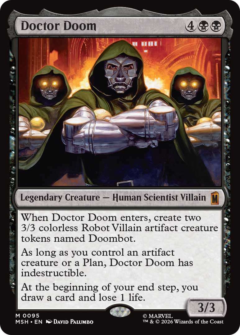 Wizards Of The Coast Gives Early Peek At Magic: The Gathering | Marvel Super Heroes Set 3 Doctor Doom EN HRR https://staging.mkaugaming.com/wizards-of-the-coast-gives-early-peek-at-magic-the-gathering-marvel-super-heroes-set/