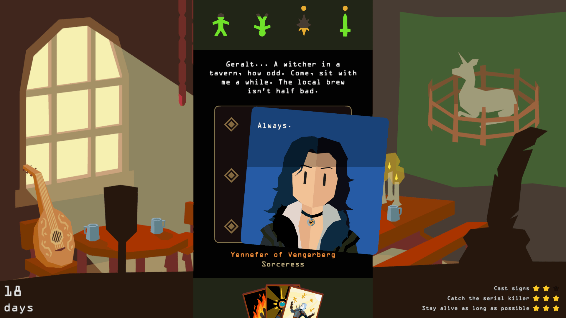 Reigns: The Witcher (Steam) - Preview 3 RTW Screenshot 01 https://staging.mkaugaming.com/all-review-list/reigns-the-witcher-steam-preview/