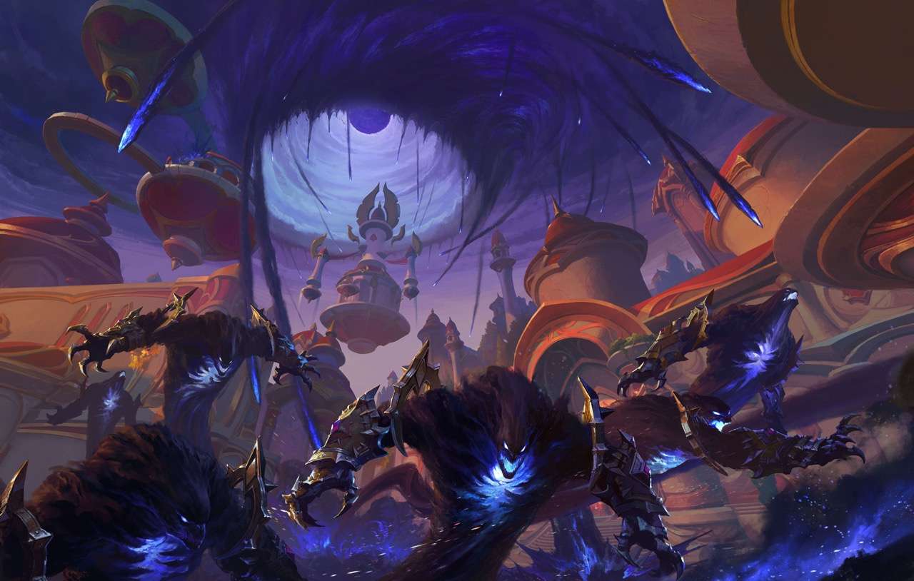 The World Of Warcraft: Midnight Pre-Expansion Update is Now Live 1 WoW Midnight Darkness Devours Key Art https://staging.mkaugaming.com/the-world-of-warcraft-midnight-pre-expansion-update-is-now-live/