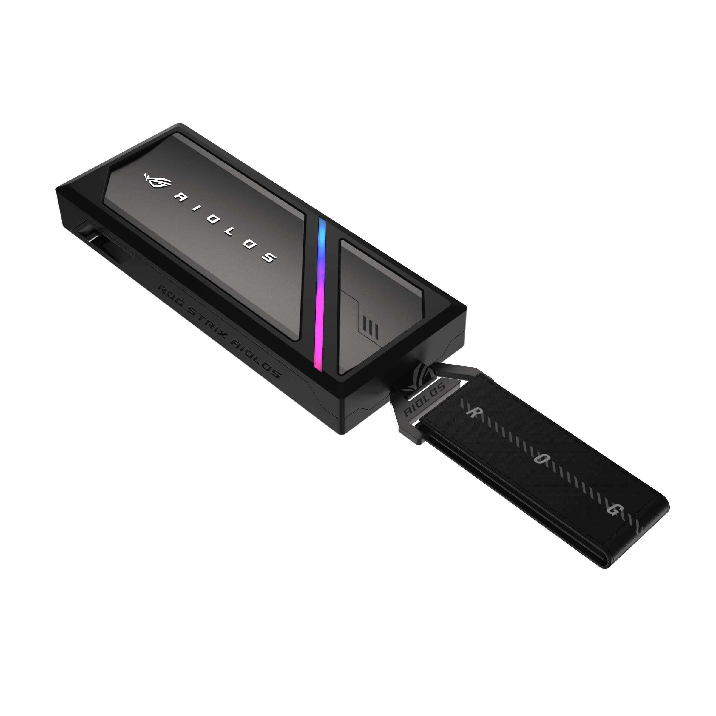ASUS Announces ROG Strix Aiolos 2 ROG Strix Aiolos SSD Enclosure with Metal Hook and Fabric Tag https://staging.mkaugaming.com/asus-announces-rog-strix-aiolos/
